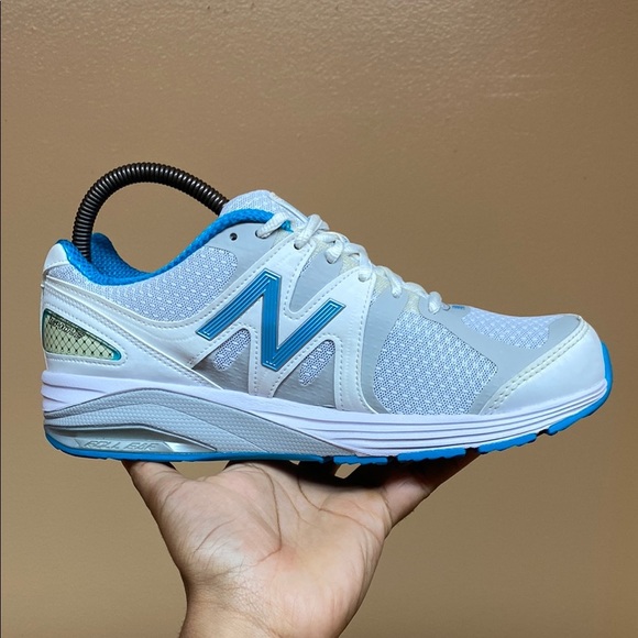 New Balance 1540 V2 Encap Rollbar White Blue Gray Walking Sneakers Size 8.5 - Picture 10 of 17